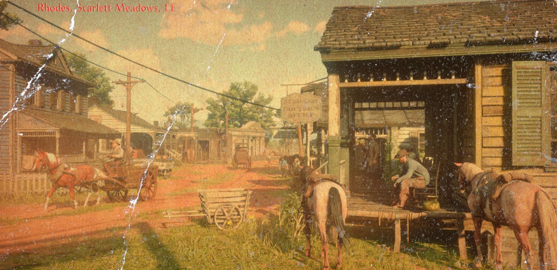 Red Dead Redemption 2 Receives New Artwork and Bios Covering Cities and Towns