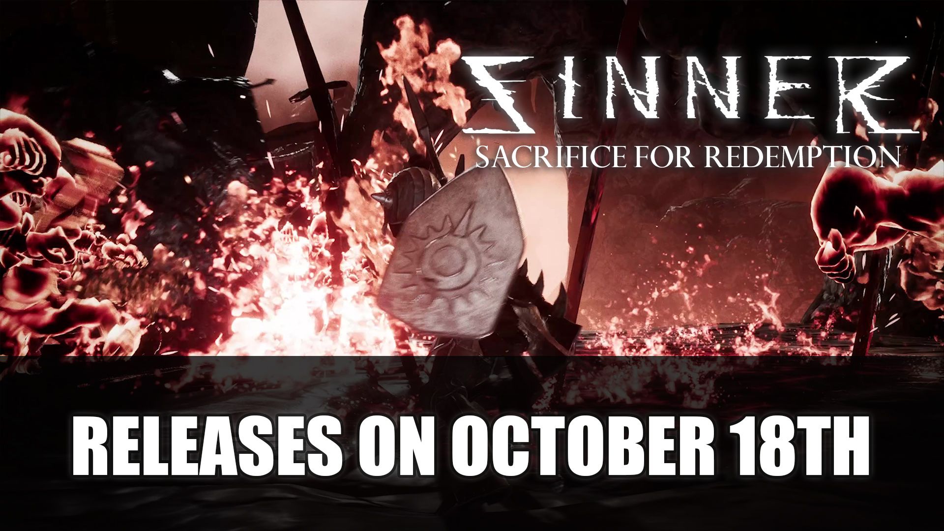 Sinner Sacrifice for Redemption Releases October 18th