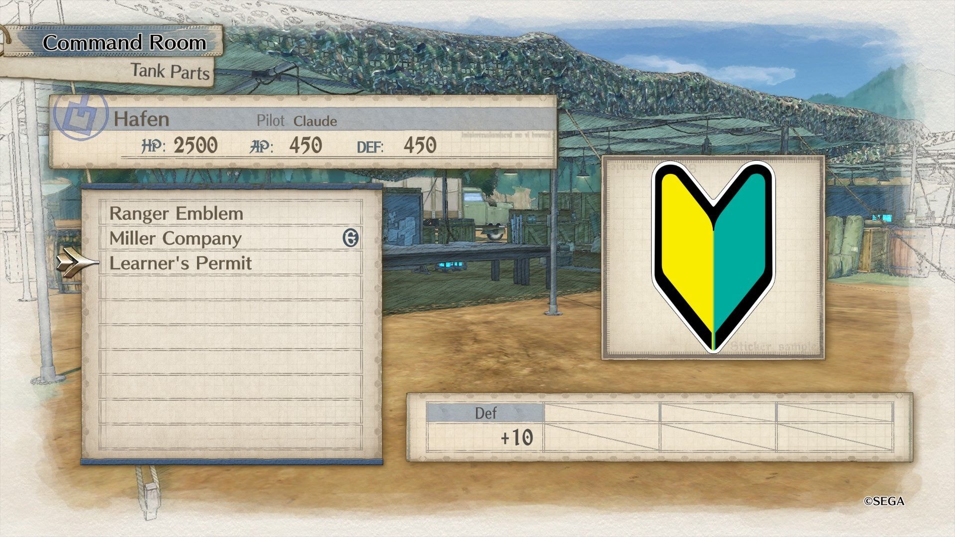 Valkyria Chronicles 4: Tank Decals Guide