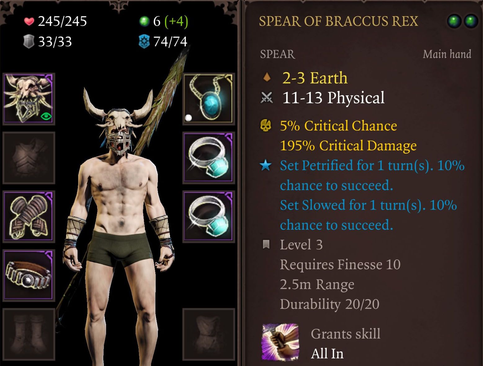 Spear of Braccus Rex