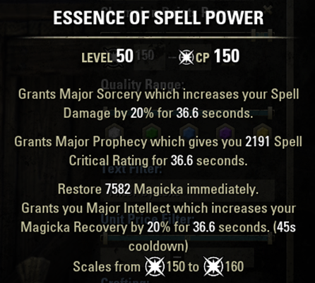spell power ess