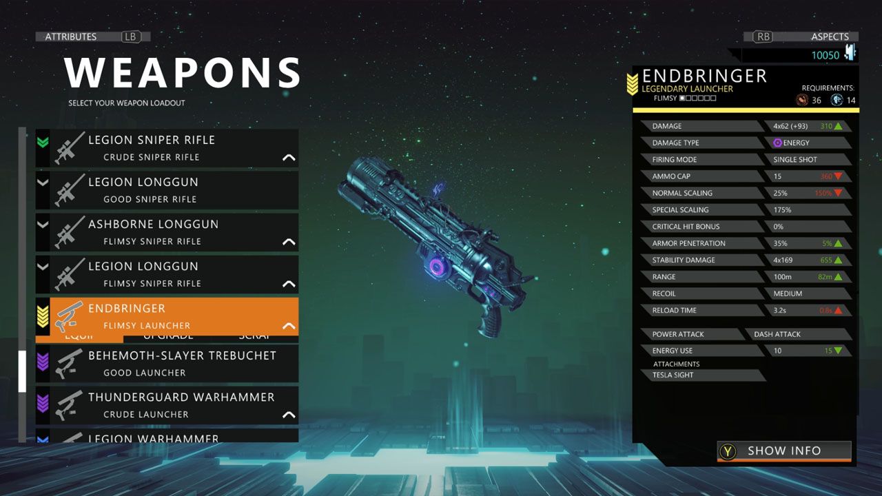 weapons