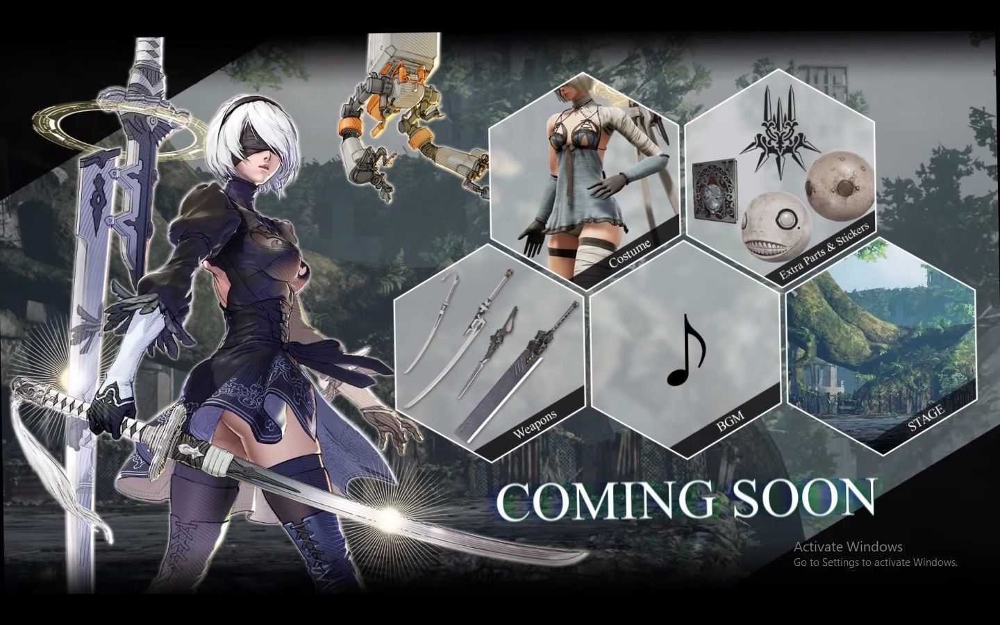 Soulcalibur VI: 2B Will Join Roster