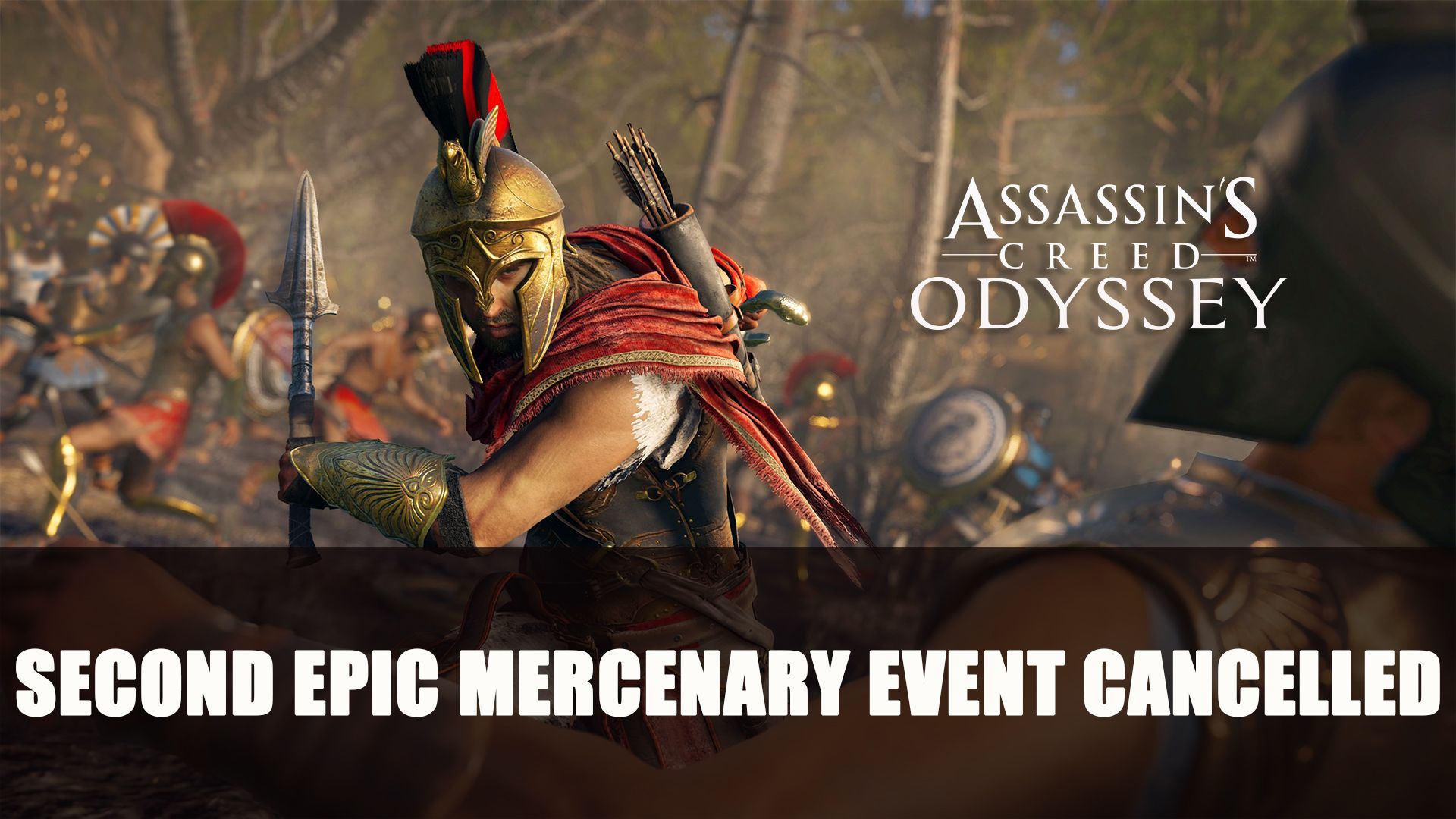 Assassin&rsquo;s Creed Odyssey second epic mercenary event cancelled