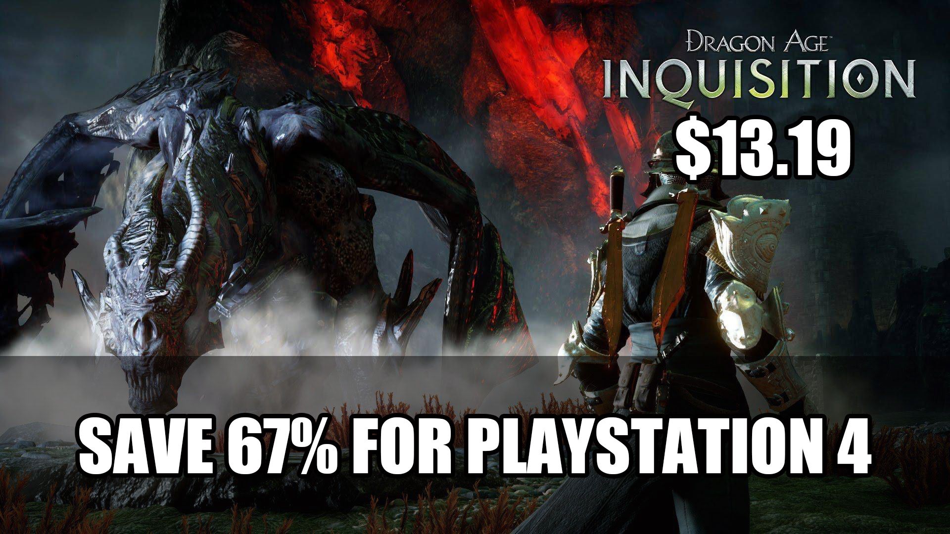 Dragon Age Inquisiton Save 67%