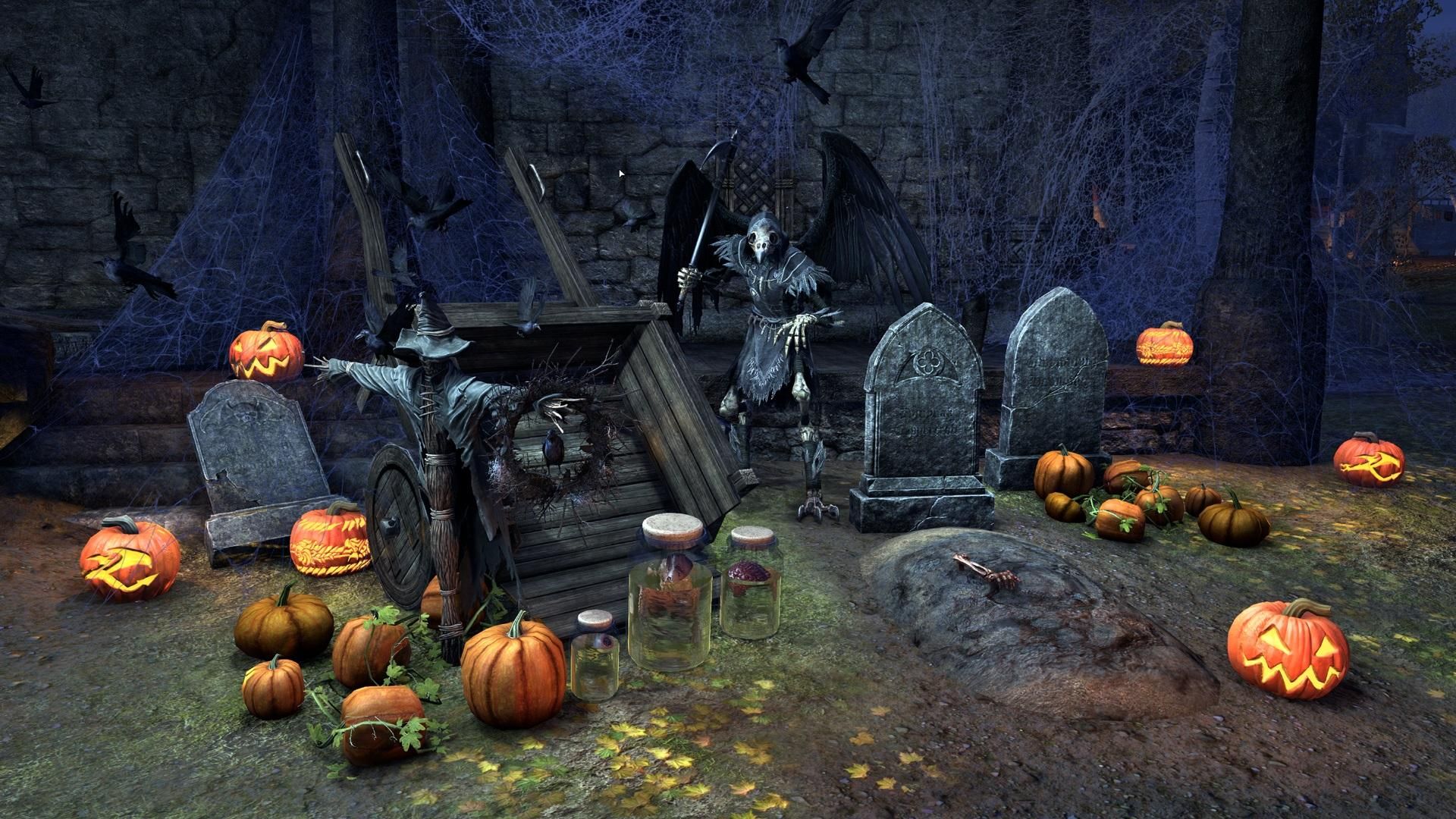 ESO Sinister Hollojack Items Furnishing Pack