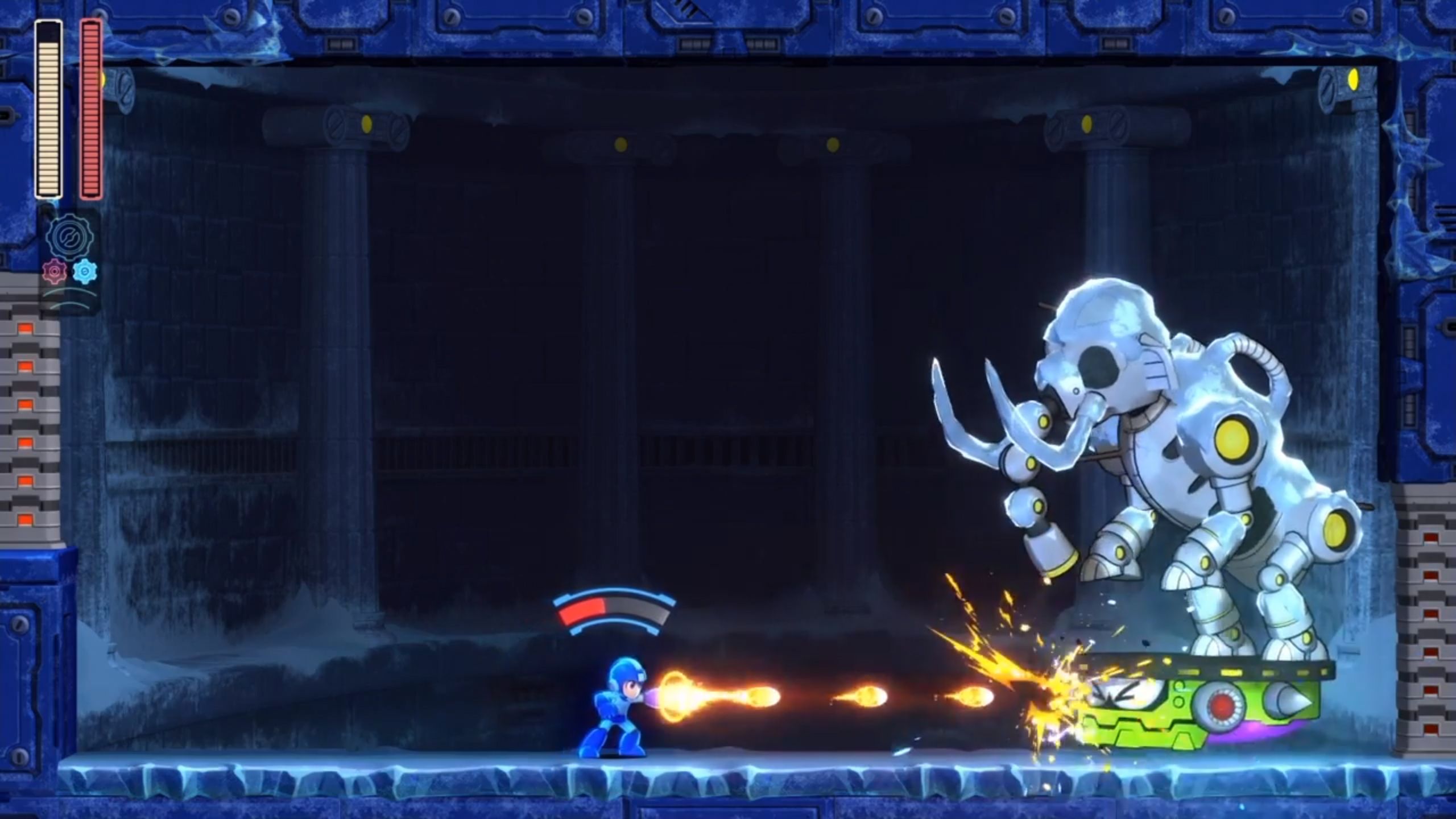 Mega Man 11: Tundra Man Stage &amp; Boss Guide