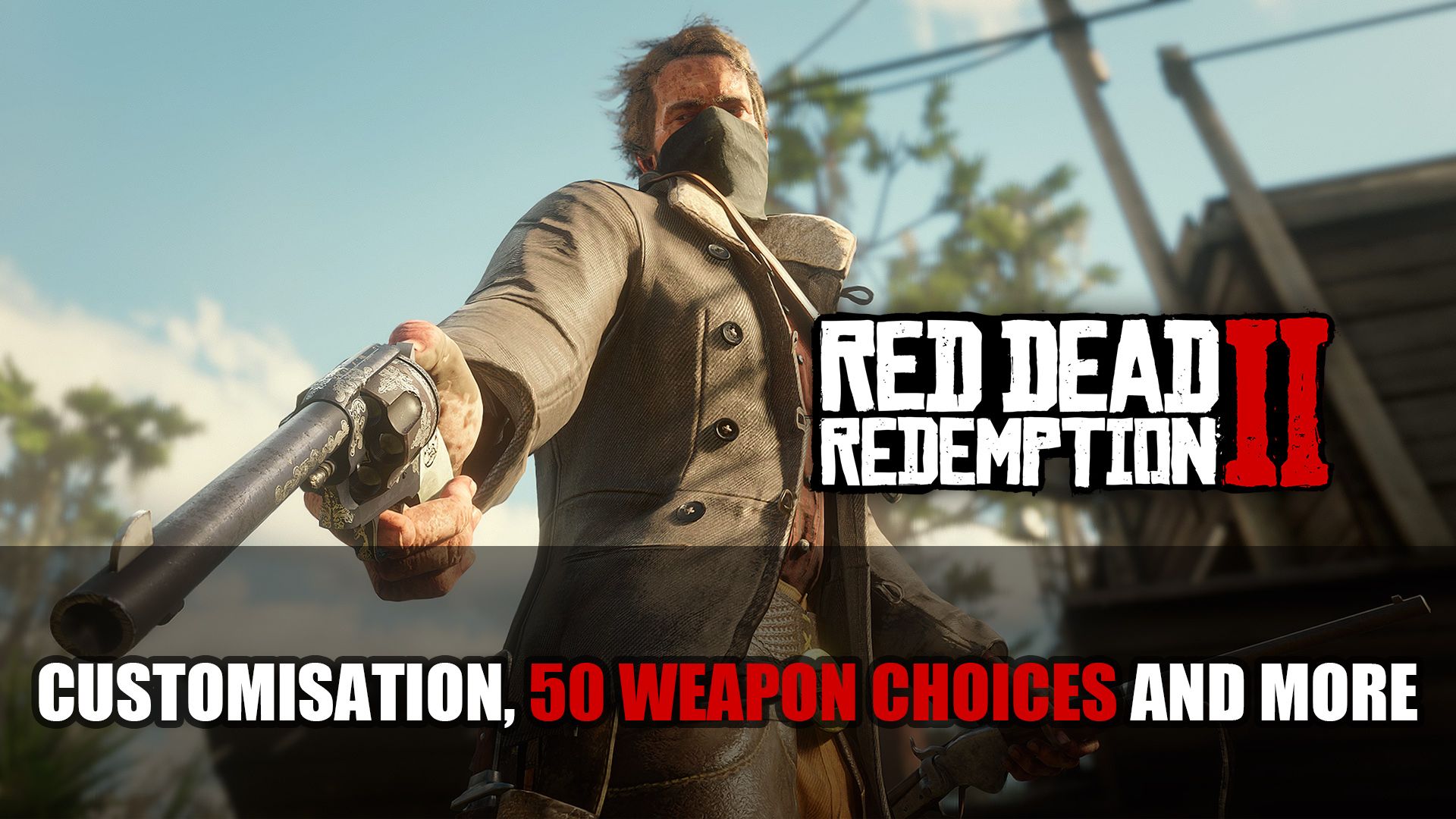 RDR2 50 Weapons