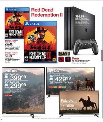 Red Dead Redemption 2 Will Be Arriving Early at Target