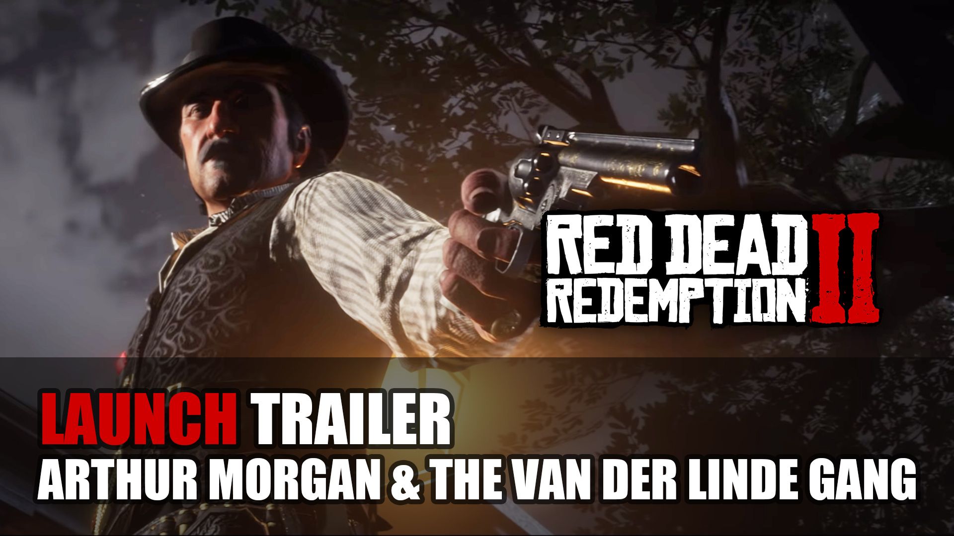 Red Dead Redemption 2 Launch Trailer