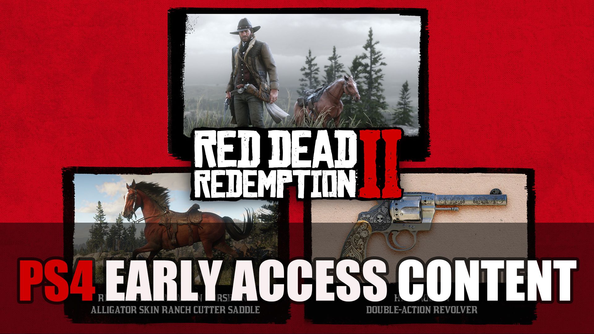 Red Dead Redemption 2 PS4 Early Access Content
