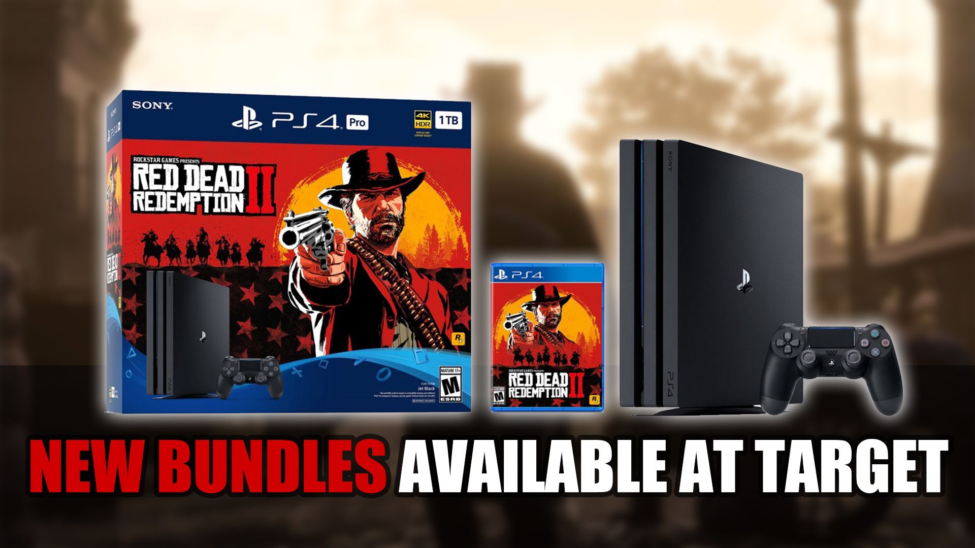 Red Dead Redemption 2 Target Bundles