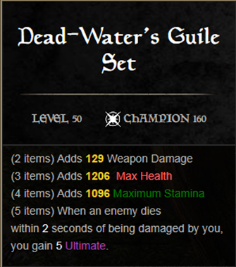 dead water guile