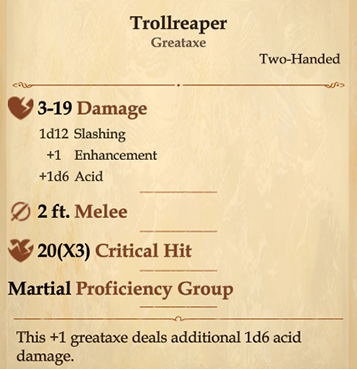 greataxe