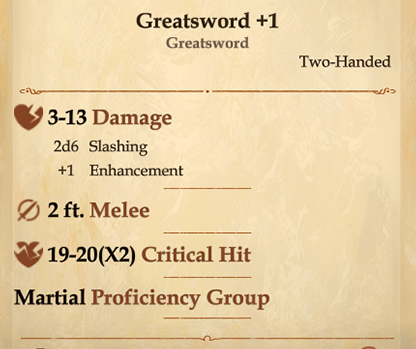 greatsword