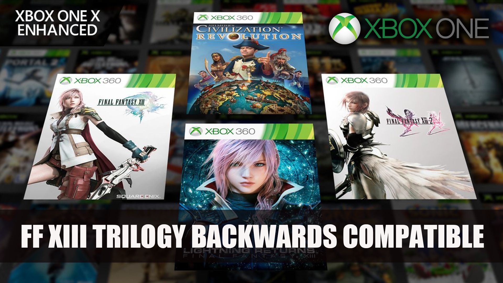 FF XIII Backwards Compatible Xbox One