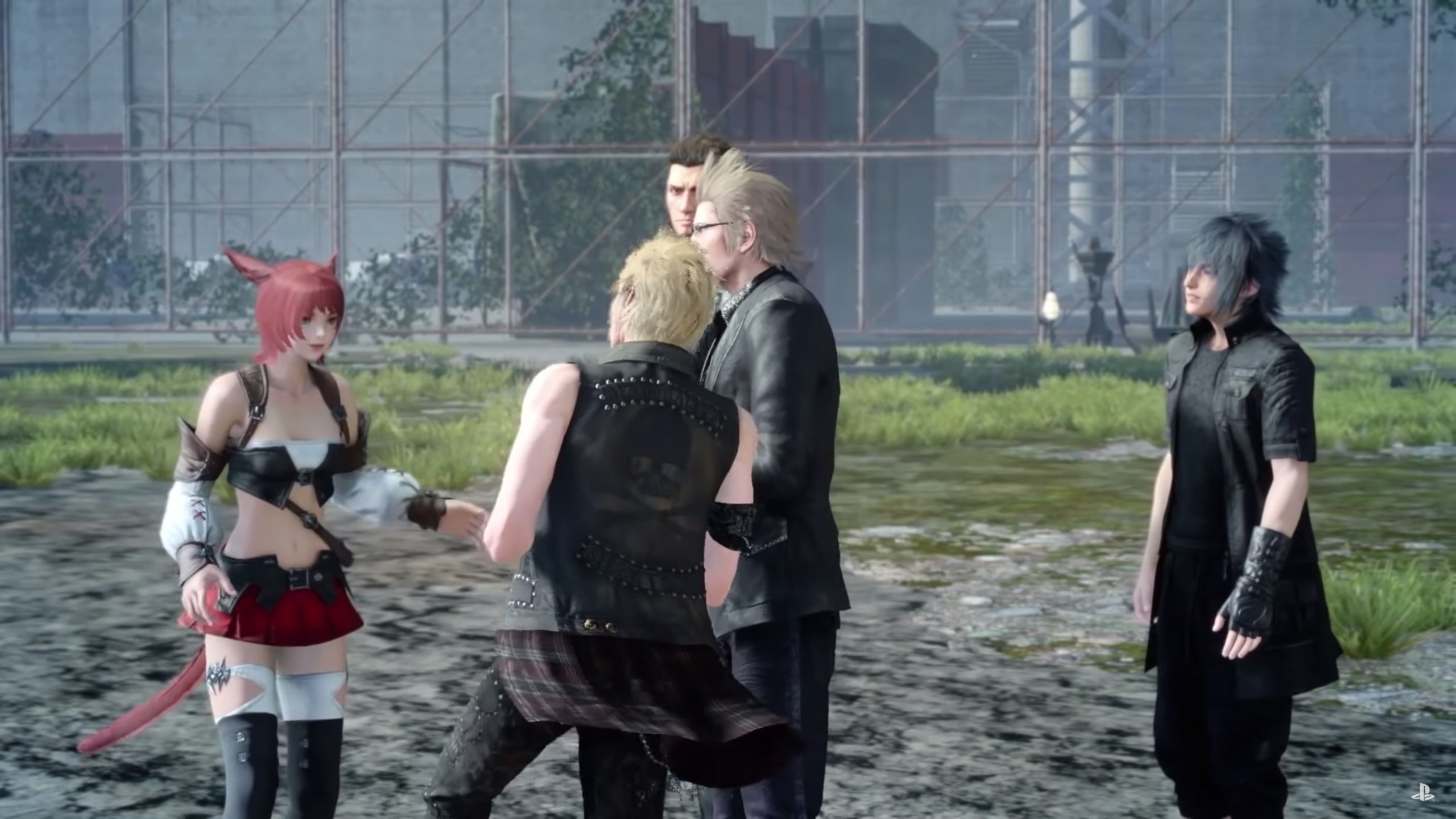 FFXV FFXIV Crossover 01