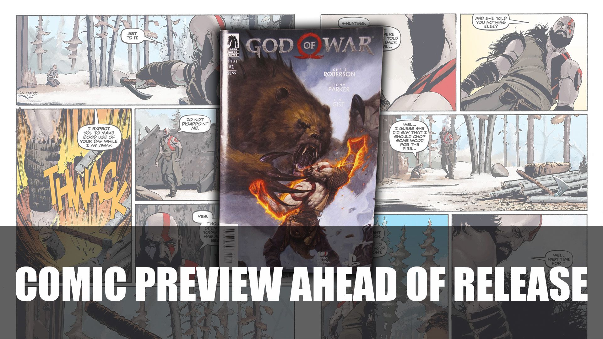 God of War Comic Preview 01