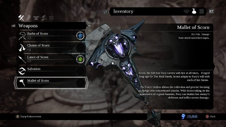 Darksiders 3: Weapon &amp; Hollow Guide