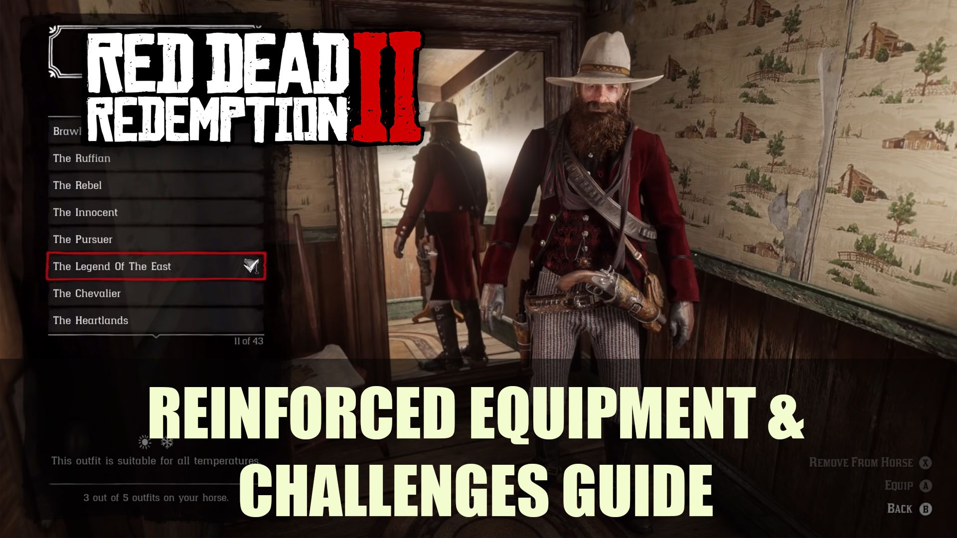 Red Dead Redemption 2 Reinforced Equipment &amp; Challenges Guide
