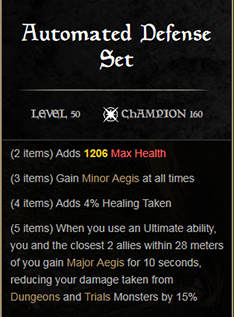 ESO Templar Tank Build   The Mitigator (Murkmire)