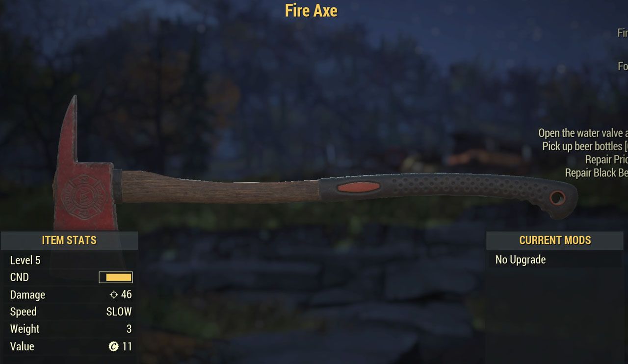 fire axe