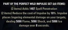 ESO Set Guide: Wild Impulse   Elemental Overtime
