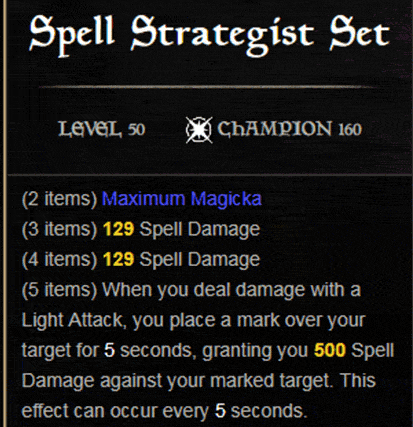 ESO Set Guide: Zaan   Beaming Intimacy