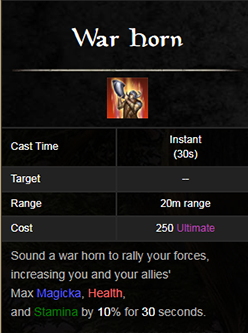 war horn