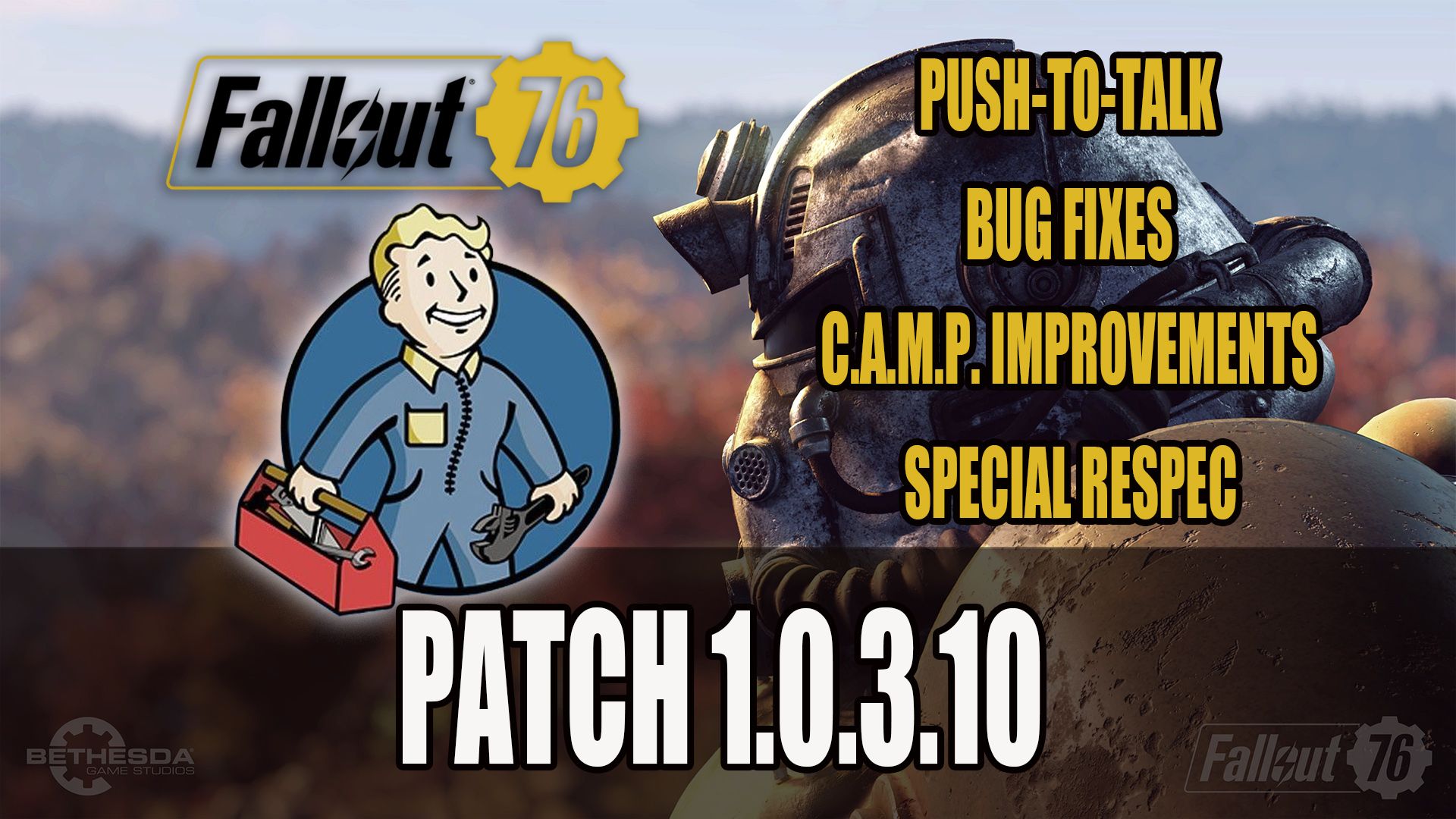 Fallout 76 Patch 1.0.3.10