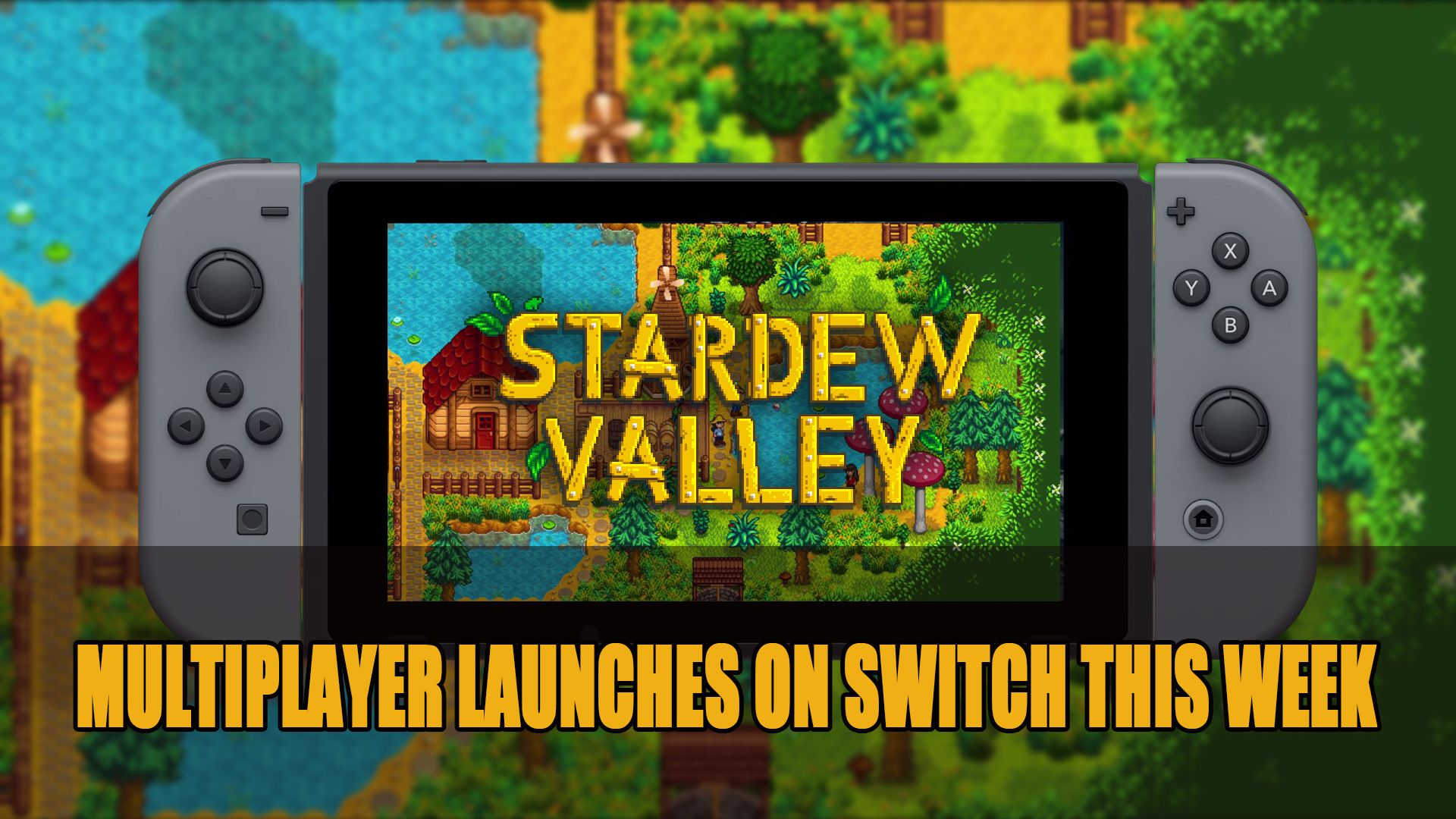 Stardew Valley Multiplayer Launches on Switch