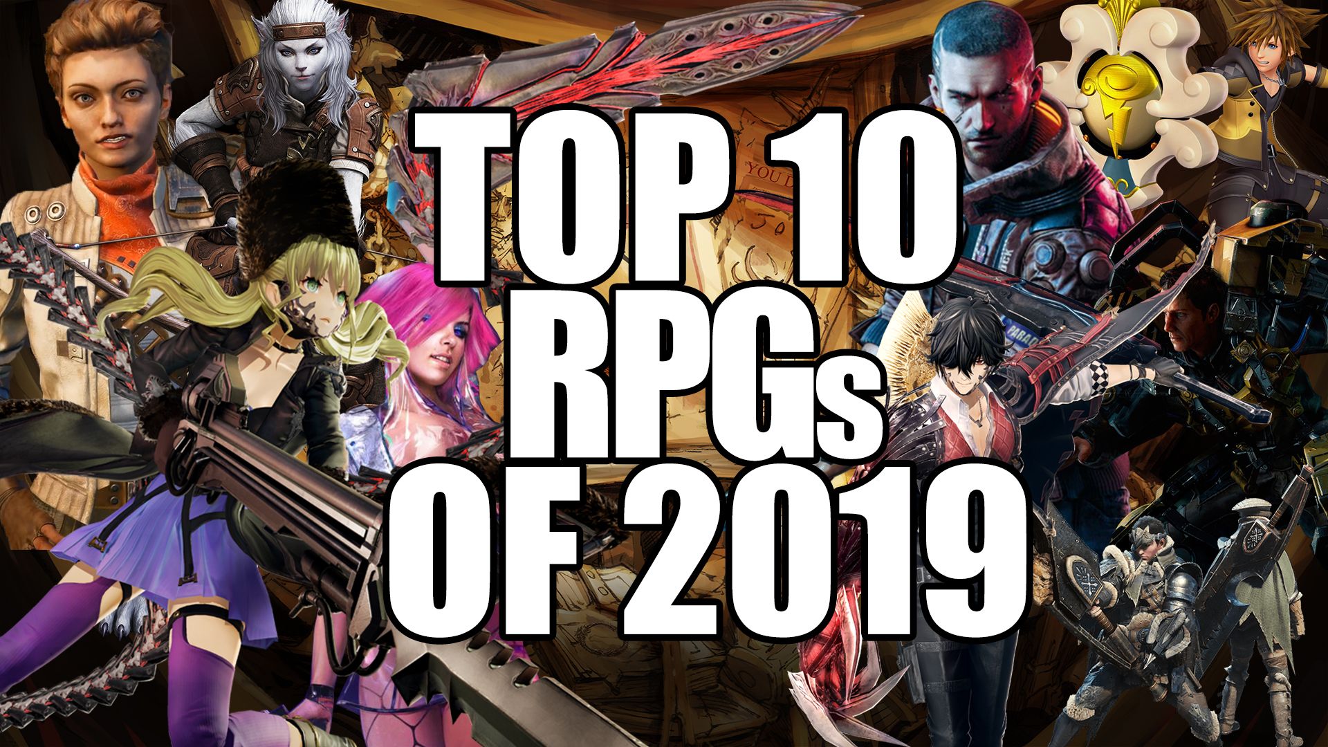 Top 10 RPG 2019