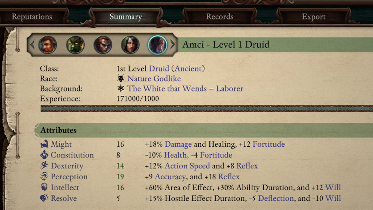 Pillars Of Eternity 2 Druid Build Guide: Ancient Terror