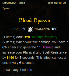 blood spawn