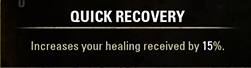 quick recovery
