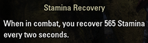stamina rec