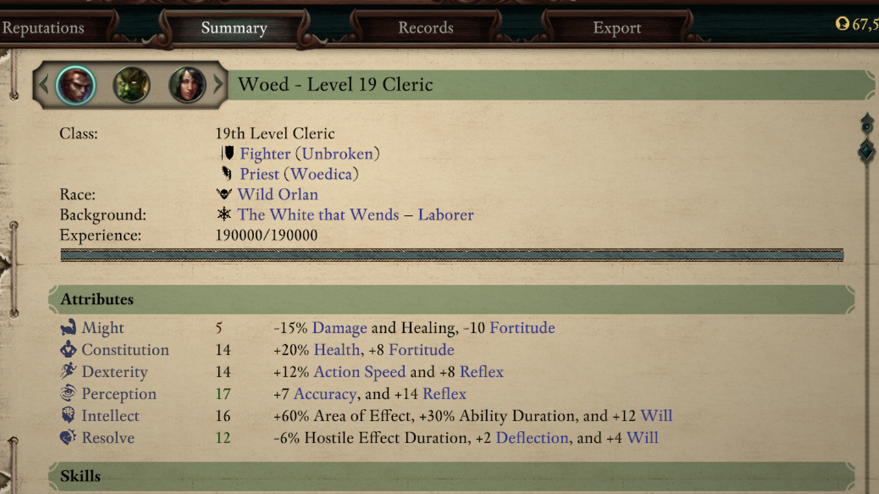 Pillars Of Eternity 2 Cleric Build Guide: Unholy Champion