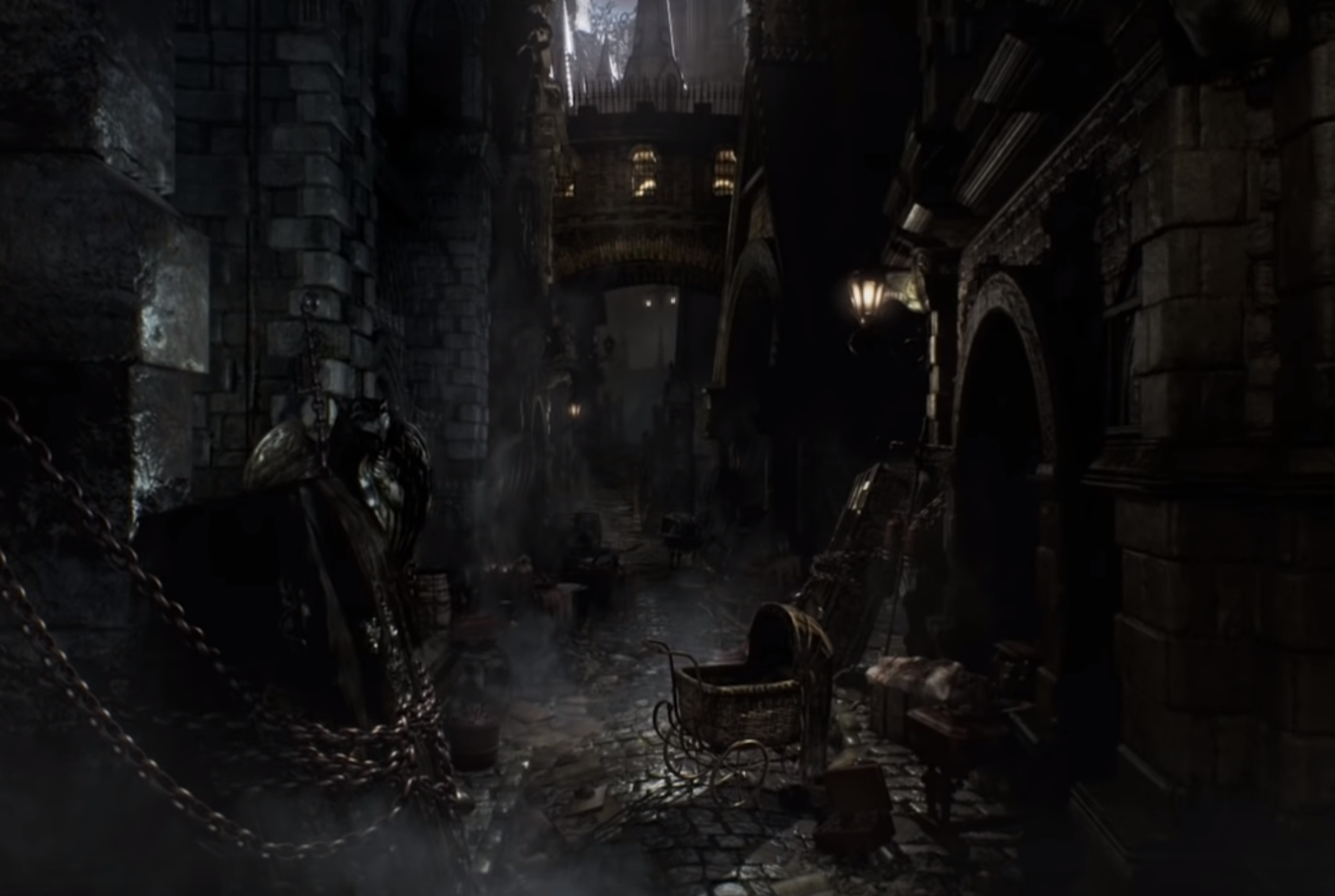 Bloodborne Cinematic Cathedral Ward