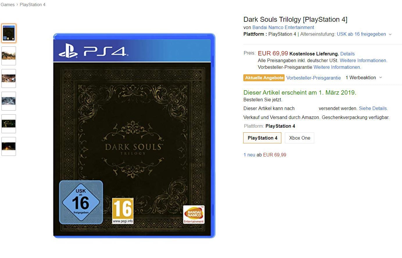 [Update] Darks Souls Trilogy Collection Coming to Europe