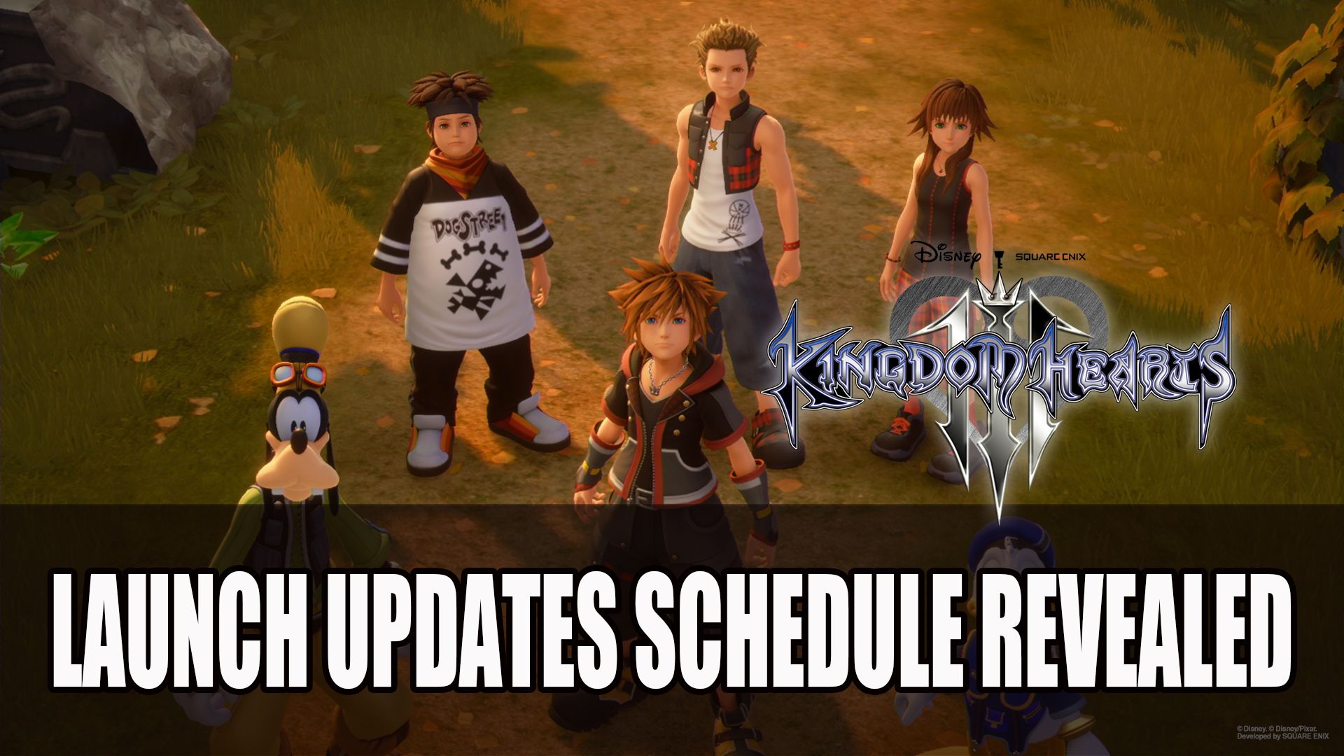 Kingdom Hearts III Launch Updates Schedule Revealed