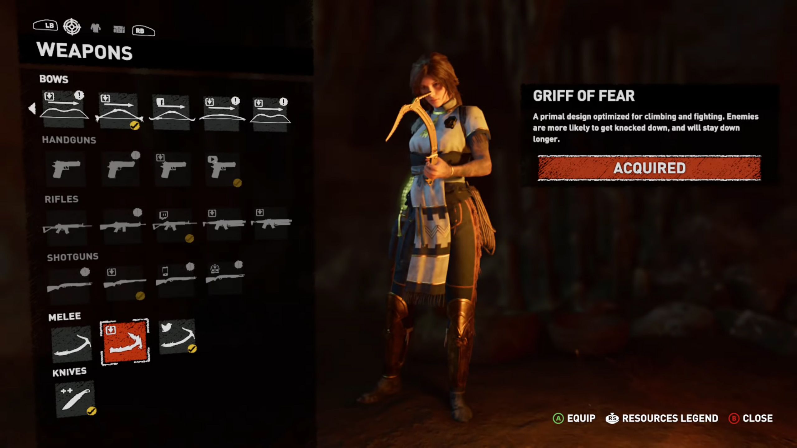 Nightmare DLC Griff of Fear