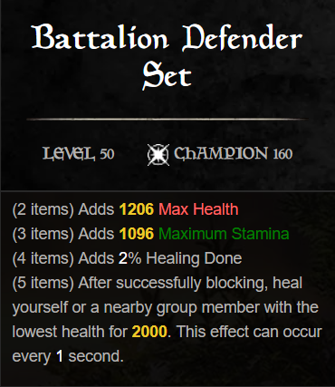 batallion defender
