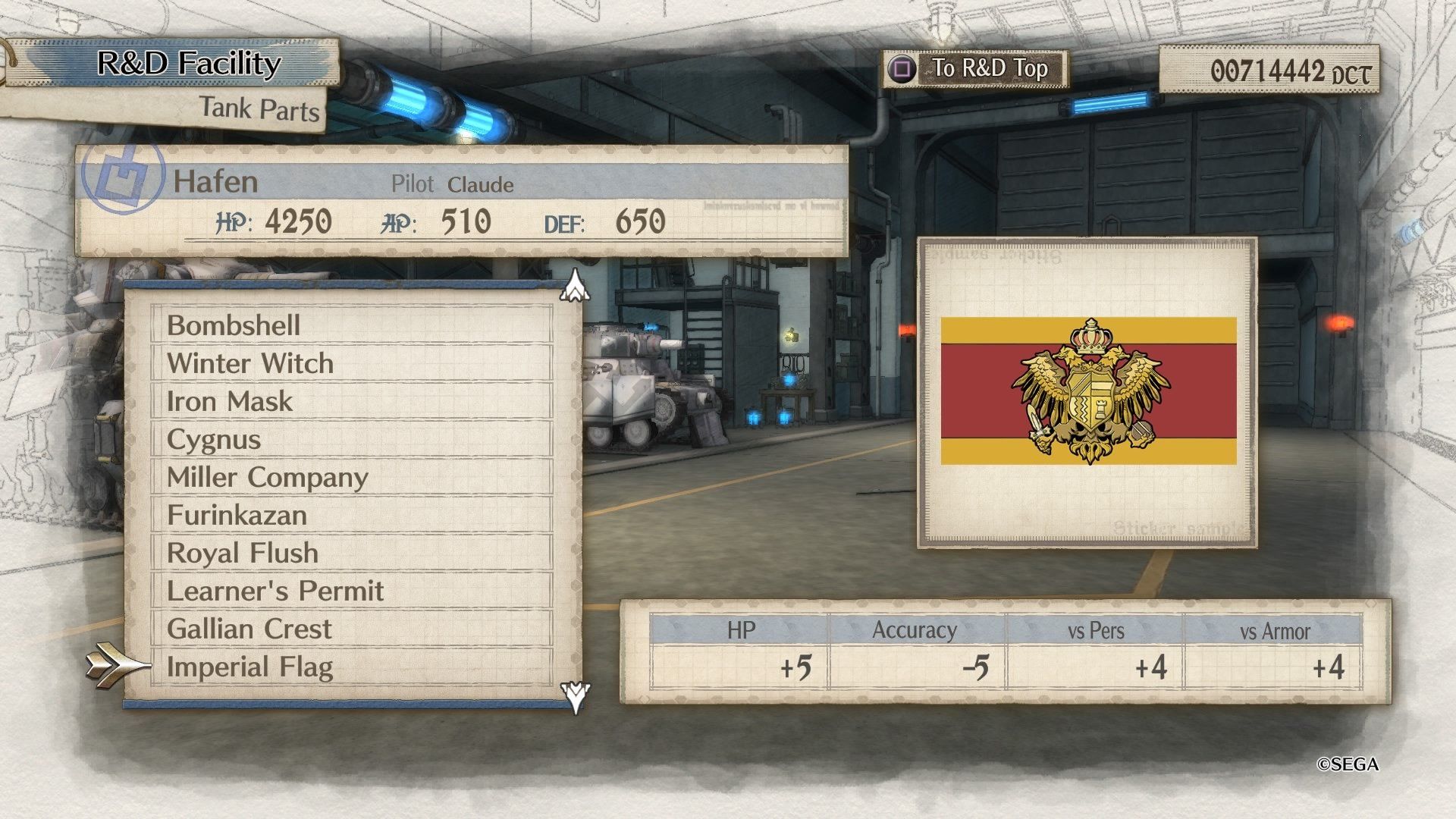 Valkyria Chronicles 4: Tank Decals Guide