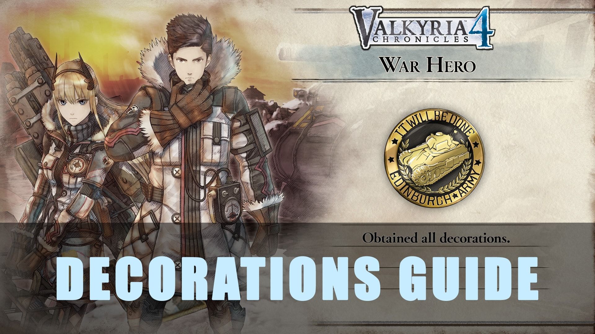 valkyria chronicles 4 decorations guide min