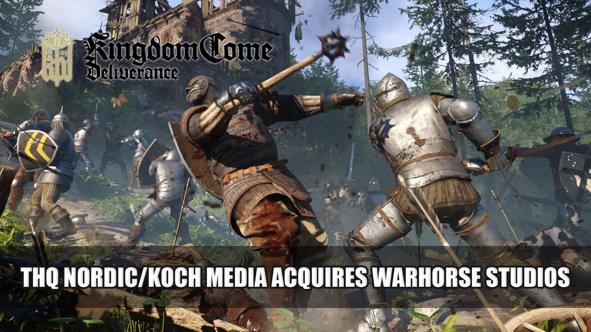 Kingdom Come Deliverance THQ Nordic Koch Media Acquires warhorse studios