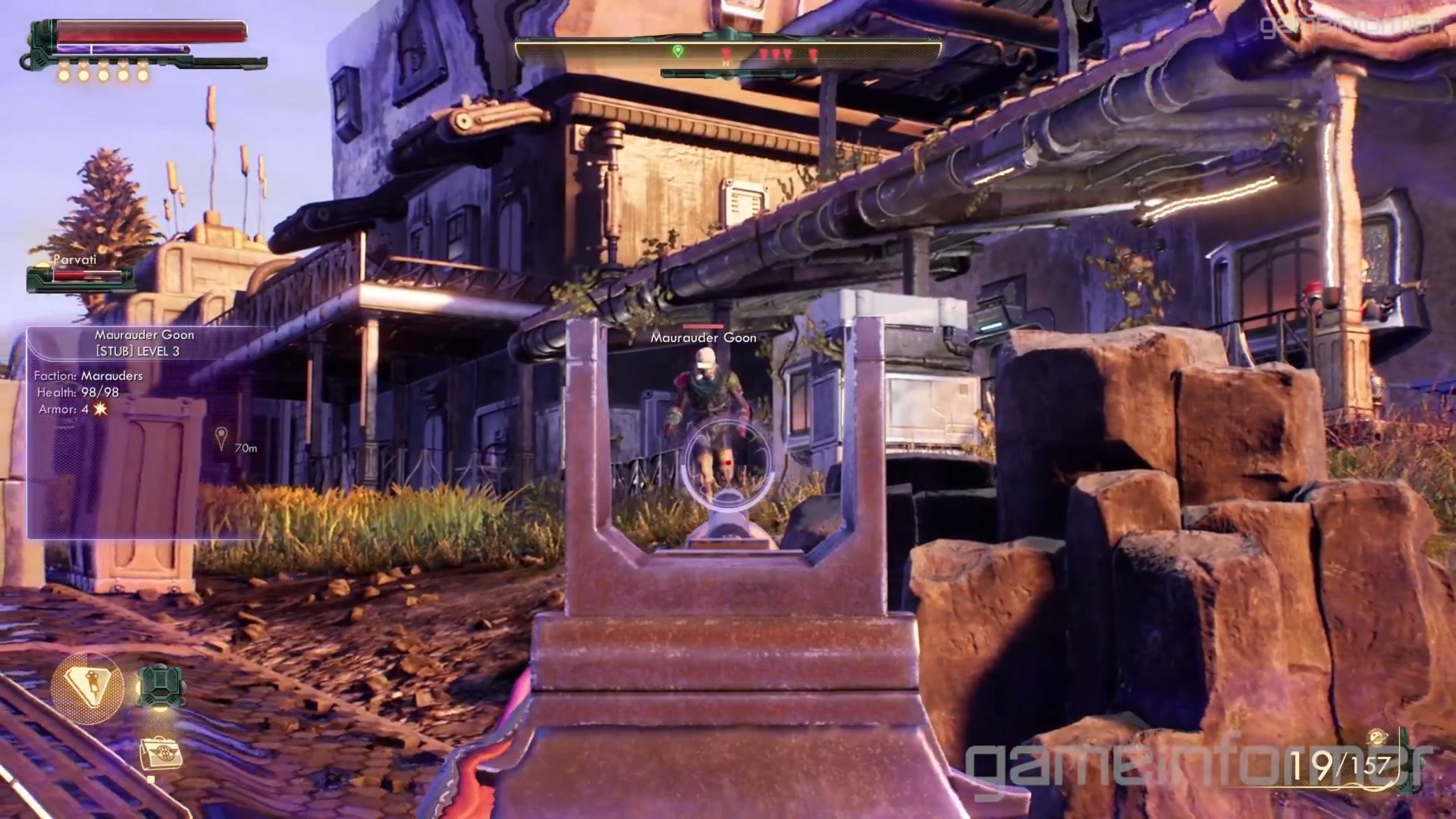 The Outer Worlds Version of Fallout&rsquo;s VATS Slows Down Time