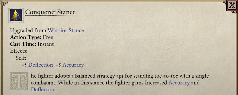 conquerer-stance