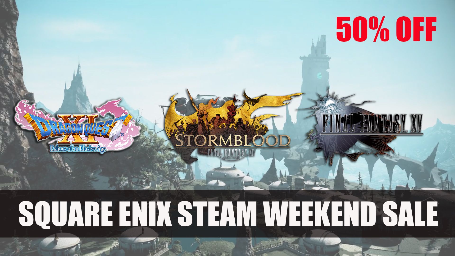 square enix steam weekend sale Feb 2019