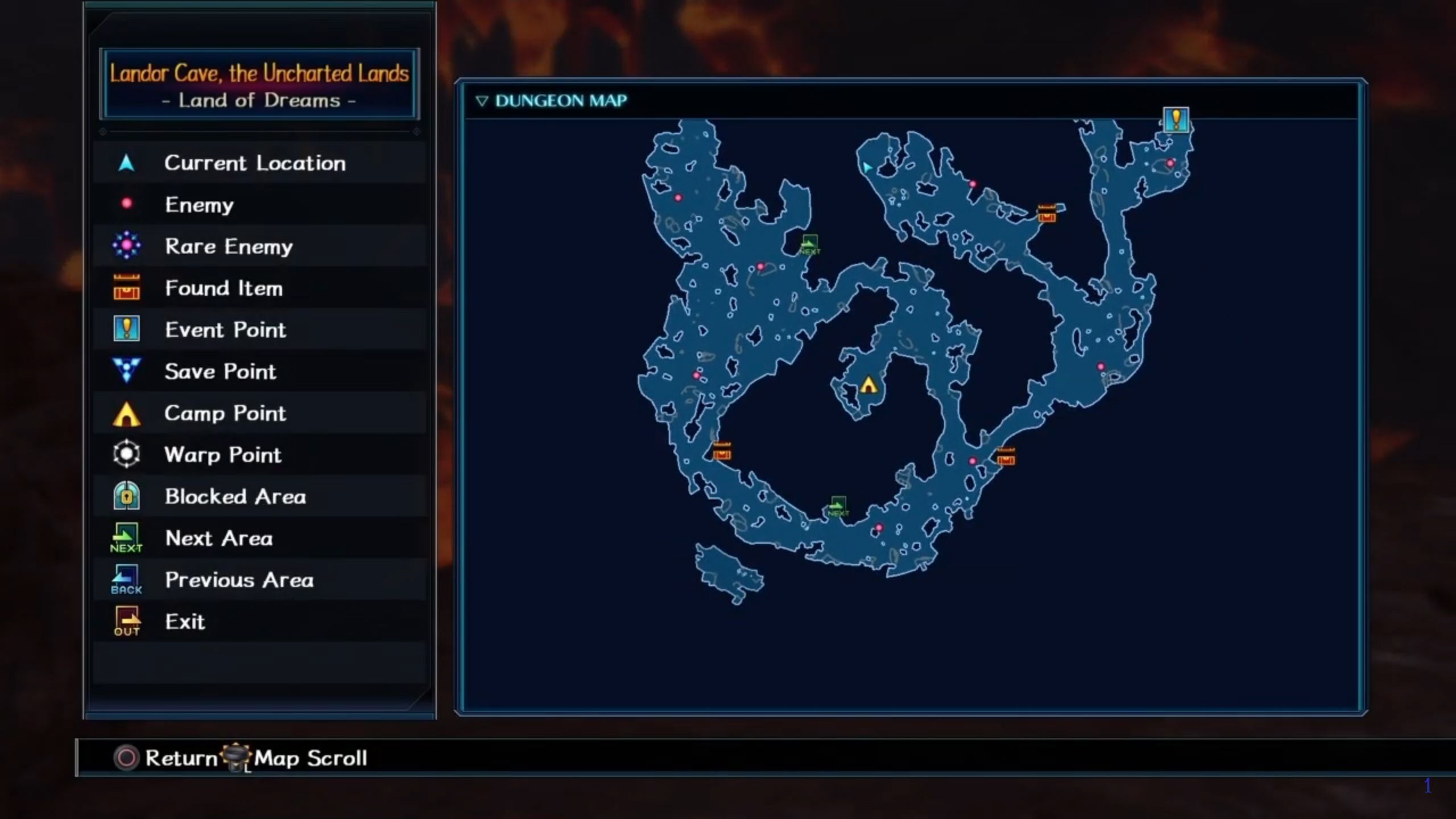 Death End Re;Quest Landor Cave, The Uncharted Lands DLC Guide