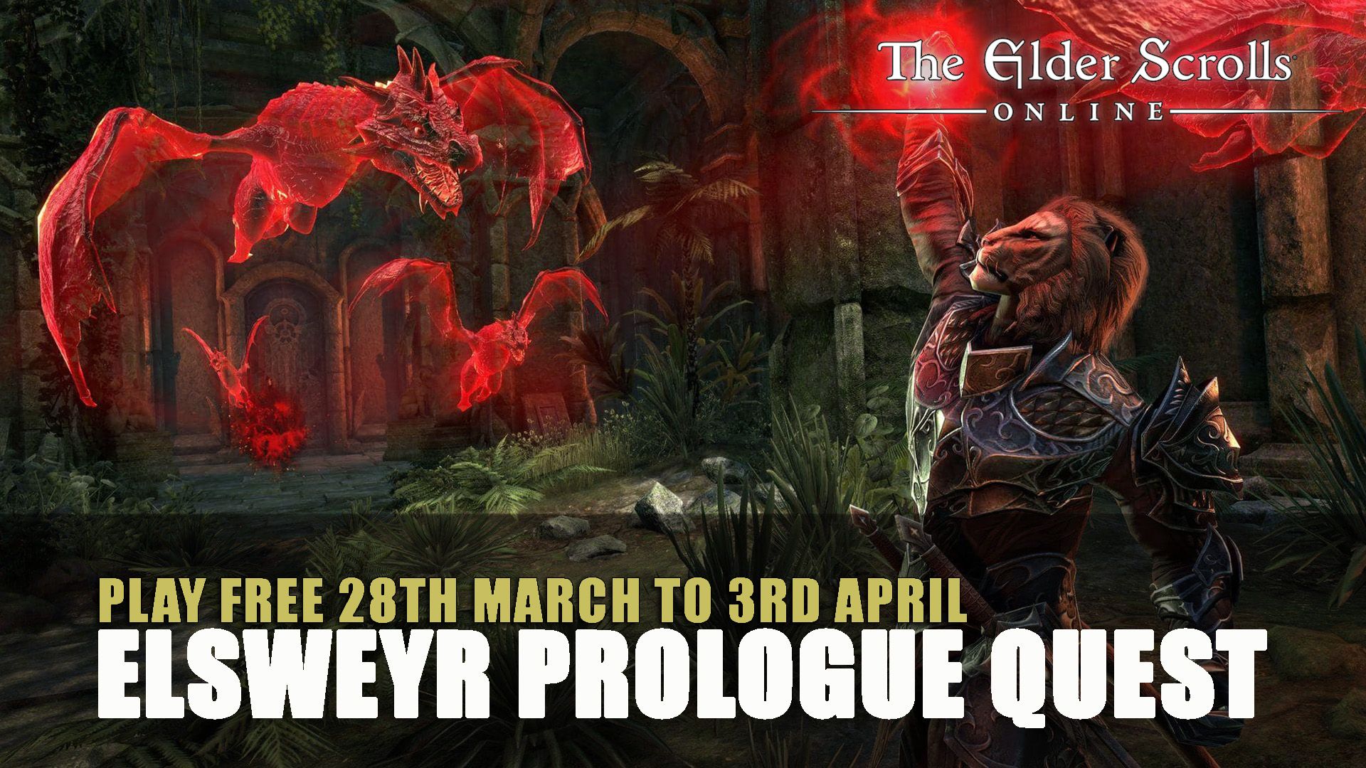 ESO Elsweyr Prologue Quest and Play Free